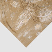 Modern Elegant Boho Patroon Abstract Weefselpapier Tissuepapier (Detail)