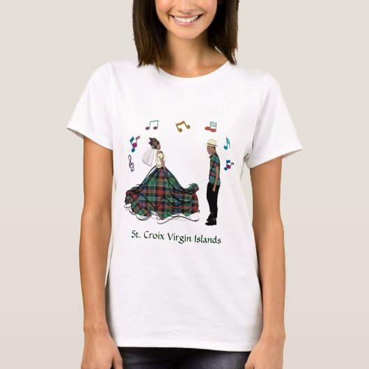 Modern Elegant Bride Groom Wedding T-shirt (Voorkant)