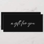 Modern Elegant Business Logo Discount Card (Voorkant / Achterkant)