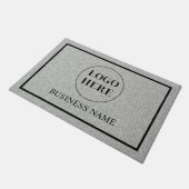 Modern Elegant Business Logo Doormat Deurmat (Schuin)