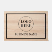Modern Elegant Business Logo Doormat Deurmat (Voorkant)