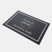Modern Elegant Business Logo Doormat Deurmat (Schuin)