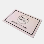Modern Elegant Business Logo Doormat Deurmat (Schuin)