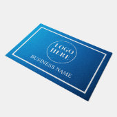Modern Elegant Business Logo Doormat Deurmat (Schuin)