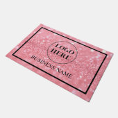 Modern Elegant Business Logo Doormat Deurmat (Schuin)