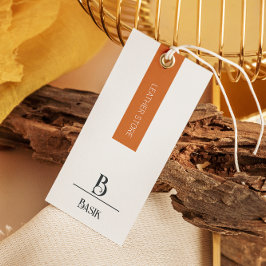 Modern Elegant Calligrafie Script Hang Label