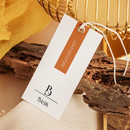 Modern Elegant Calligrafie Script Hang Label
