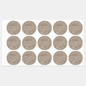 Modern Elegant Chic Bad & Body Product Waterdicht Labels (Vel)