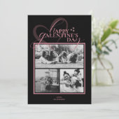 Modern Elegant Chic Photo Galentine's Day Card (Staand voorkant)