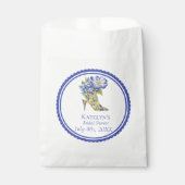 Modern Elegant Chinoiserie Floral High-Heel Event Bedankzakje (Voorkant)