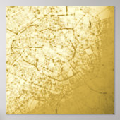 Modern Elegant Classy Cadeaukaart van Parijs, Fran Folie Afdrukken (Voorkant)