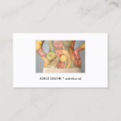 Modern Elegant Clean Body Nutritionist Dietitian Visitekaartje (Voorkant)