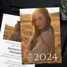 Modern Elegant College of High School Afstuderen