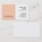 Modern Elegant Corporate Company gepersonaliseerd Visitekaartje (Voorkant / Achterkant)