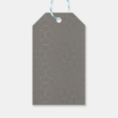 Modern Elegant Corporate Kerstmis Cadeaulabel (Achterkant)