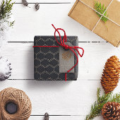 Modern Elegant Corporate Kerstmis Cadeaulabel