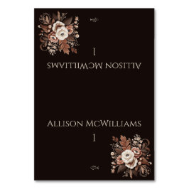 Modern Elegant Country Western- Floral-Fish Kaart