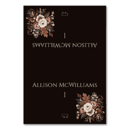 Modern Elegant Country Western- Floral-Pork icoon Kaart