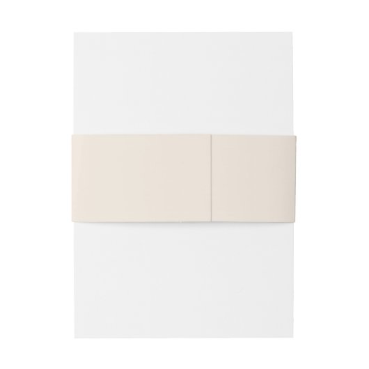 Modern Elegant Cream Zwart Custom Monogram Bruilof Uitnodigingen Wikkel (Achterkant Voorbeeld)