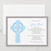 Modern Elegant Cross-Communityuitnodiging voor jon Kaart (Voorkant / Achterkant)