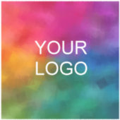 Modern Elegant Custom Company Logo Extra Large Sticker (Voorkant)