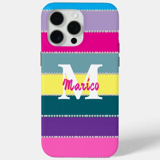 Modern elegant cute eenvoudig glanzend Case-Mate iPhone case (Achterkant)