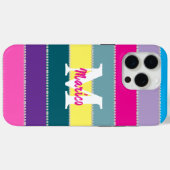 Modern elegant cute eenvoudig glanzend Case-Mate iPhone case (Achterkant (horizontaal))