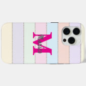 Modern elegant cute eenvoudig glanzend Case-Mate iPhone case (Achterkant (horizontaal))
