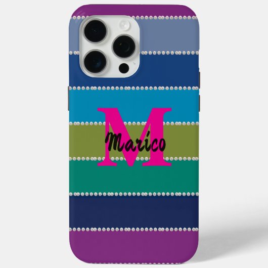 Modern elegant cute eenvoudig glanzend Case-Mate iPhone case (Achterkant)
