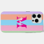 Modern elegant cute eenvoudig glanzend Case-Mate iPhone case (Achterkant (horizontaal))