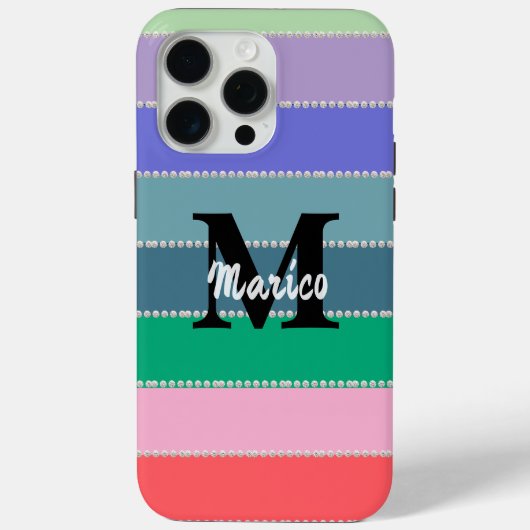 Modern elegant cute eenvoudig glanzend Case-Mate iPhone case (Achterkant)