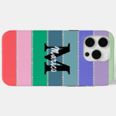 Modern elegant cute eenvoudig glanzend Case-Mate iPhone case (Achterkant (horizontaal))