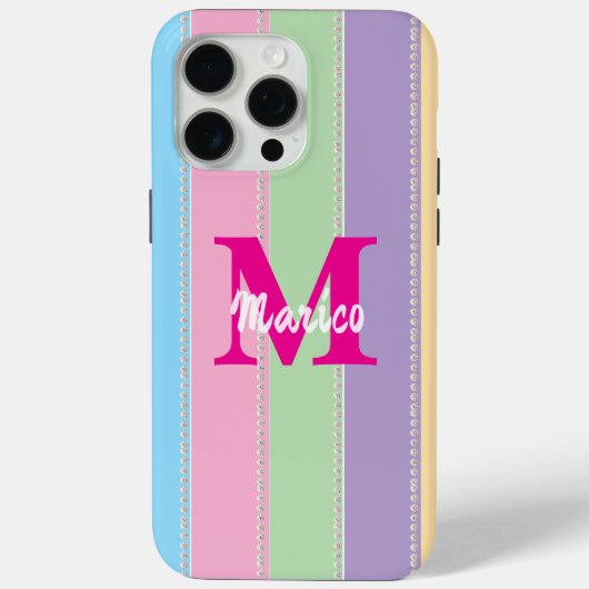 Modern elegant cute eenvoudig glanzend Case-Mate iPhone case (Achterkant)