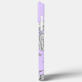 Modern elegant cute girly simple florals Case-Mate iPhone case (Achterkant / Links)