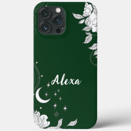 Modern elegant cute girly simple florals Case-Mate iPhone case