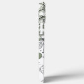 Modern elegant cute girly simple florals Case-Mate iPhone case (Achterkant / Rechts)