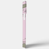 Modern elegant cute girly simple florals Case-Mate iPhone case (Achterkant / Rechts)