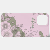 Modern elegant cute girly simple florals Case-Mate iPhone case (Achterkant (horizontaal))