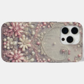 Modern elegant cute golden pearls Valentine’s Day Case-Mate iPhone Case (Achterkant (horizontaal))