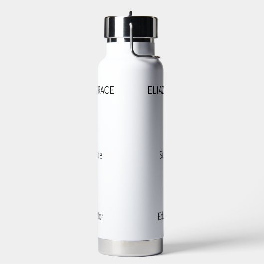 Modern Elegant Cute Minimalist Personalize Teacher Waterfles (Links)