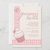 Modern Elegant Cute Pink Typography Galentines Day Kaart (Voorkant)