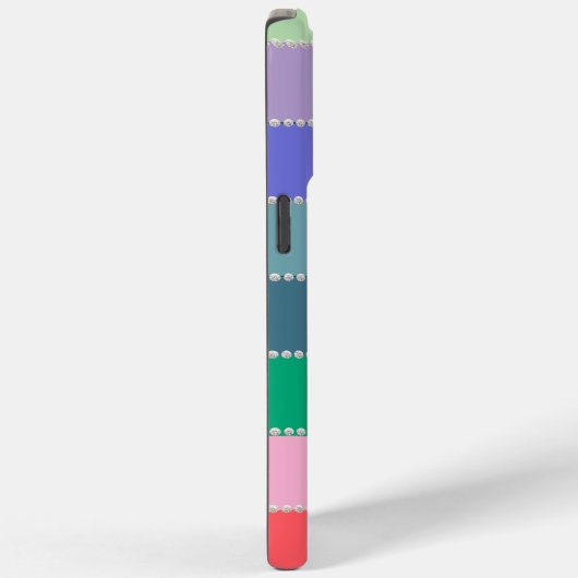 Modern elegant cute simple shiny Case-Mate iPhone case (Achterkant / Rechts)