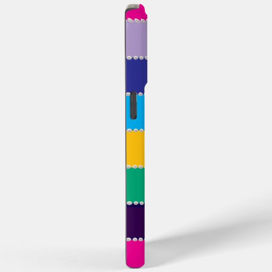 Modern elegant cute simple shiny Case-Mate iPhone case (Achterkant / Rechts)