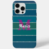 Modern elegant cute simple shiny Case-Mate iPhone case (Achterkant)