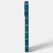 Modern elegant cute simple shiny Case-Mate iPhone case (Achterkant / Links)