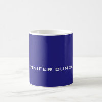 Modern elegant Cute Unique Deep Blue, gekleurd