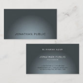 Modern elegant design in Professional Luxe Visitekaartje (Voorkant / Achterkant)