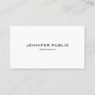Modern elegant design minimalistisch design luxe visitekaartje
