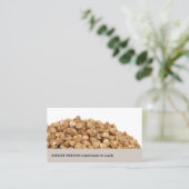 Modern Elegant Dietitian Nutritionist Coach Visitekaartje (Staand voorkant)