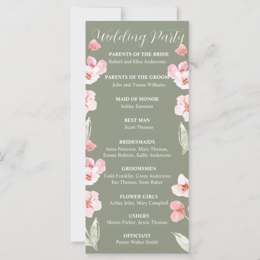 Modern Elegant Earthy Floral Arch (Achterkant)